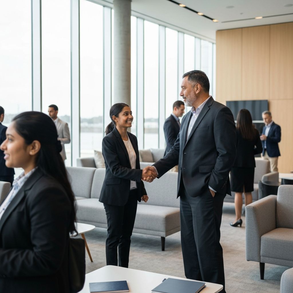 Diverse professionals at neurodiversity conference